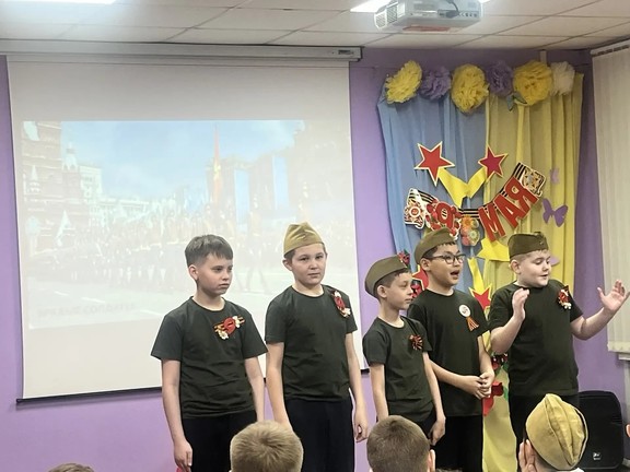 День Победы в школе "РАСсвет"